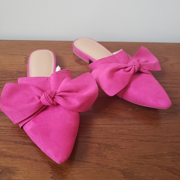 a new day Shoes - A New Day Bow Design Pointed Flats